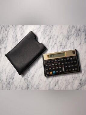 HP Vintage financial calculator. Tested 👍